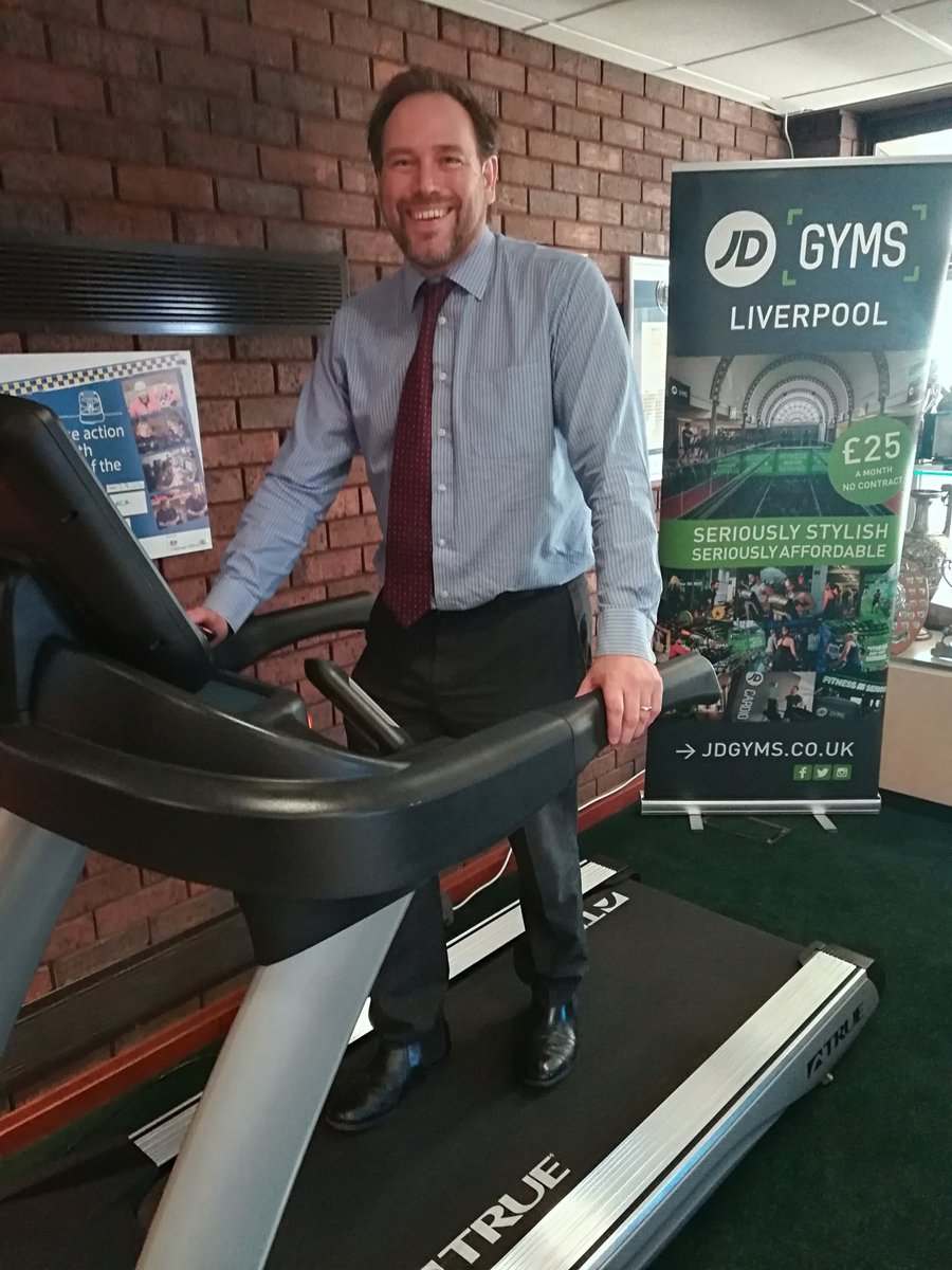 Peter___Russell's tweet image. Treadmill challenge today @MerseyPolice HQ today. Beat the chief officers. Raising money for @ptpartnerships justgiving.com/fundraising/me… #millioncoppers #millionmakers #millionmakers @MerseysideSport