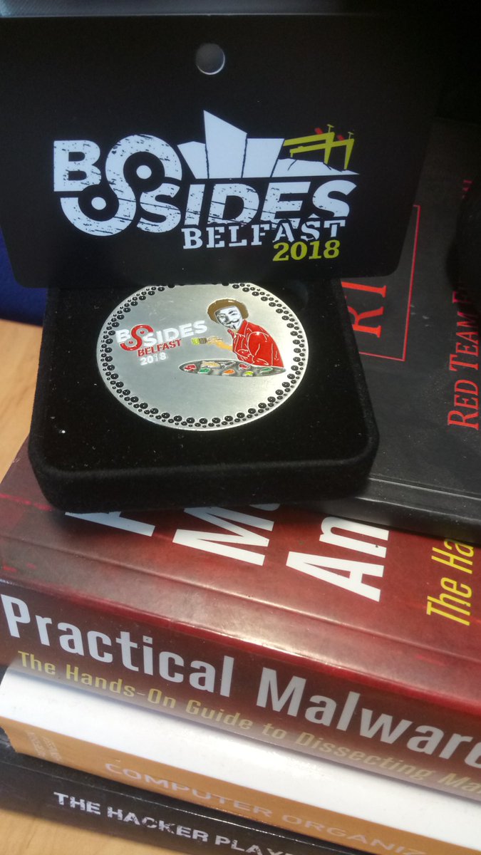 jacSt34dy's tweet photo. @_CotDC  taking 1st place @bsidesbelfast @ZeroDaysCTF representing @CSIT_QUB https://t.co/EATgHfP5u8