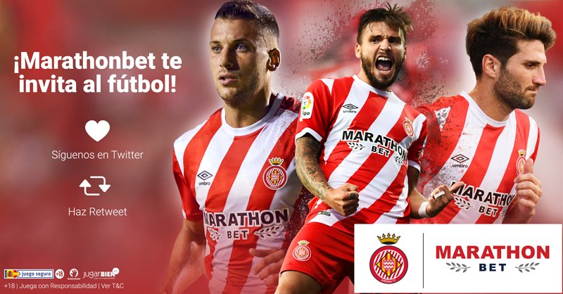 Marathonbet_es's tweet photo. ¿Quieres ver el @GironaFC - Eibar en Montilivi? 🏟 ¡Te regalamos las entradas! Consulta condiciones aquí ➡ https://t.co/EPPnW982Cd https://t.co/IHXCWpRBJZ