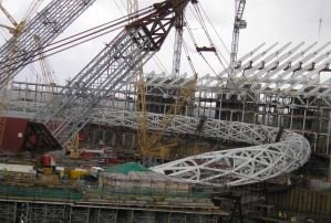 CleveBridgeUK's tweet photo. Wembley serves as England’s national stadium and is the second largest stadium in Europe behind Barcelona’s #CampNou. #BuildingIcons https://t.co/2wwT1jKhZS
