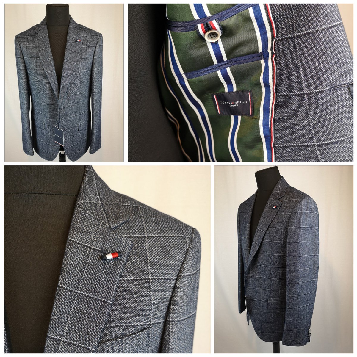 tommy hilfiger tailored blend coat