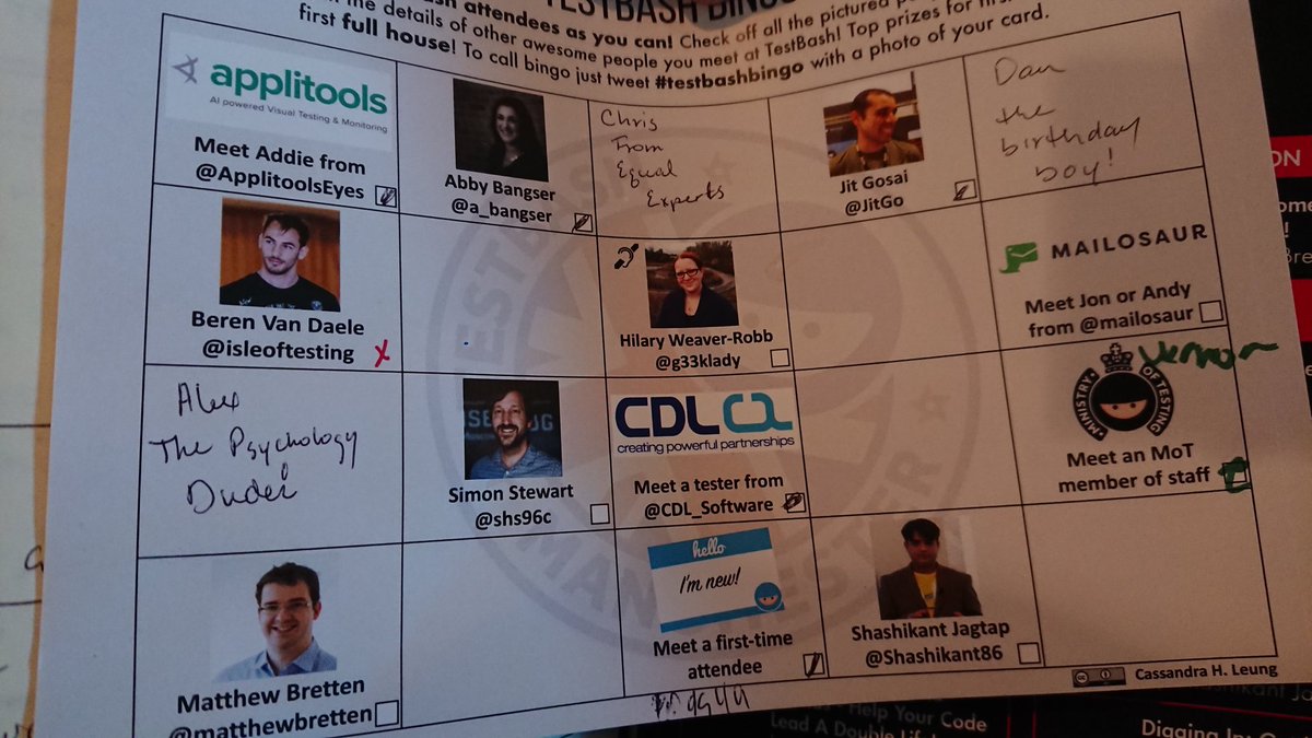 devidcillo's tweet photo. #TestBashbingo :D
Full first row https://t.co/8sPYwo12pL