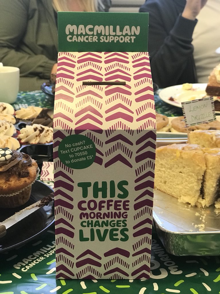 McKennaBrothers's tweet photo. A couple more pics from @McKennaBrothers @macmillancancer @macmillancoffee morning, which is going really well, please call in and support @Colletterobbo29 and treat yourself to one of those lovely cakes #supportmacmillan #mckennabrothers https://t.co/7kpdAfD6ZS