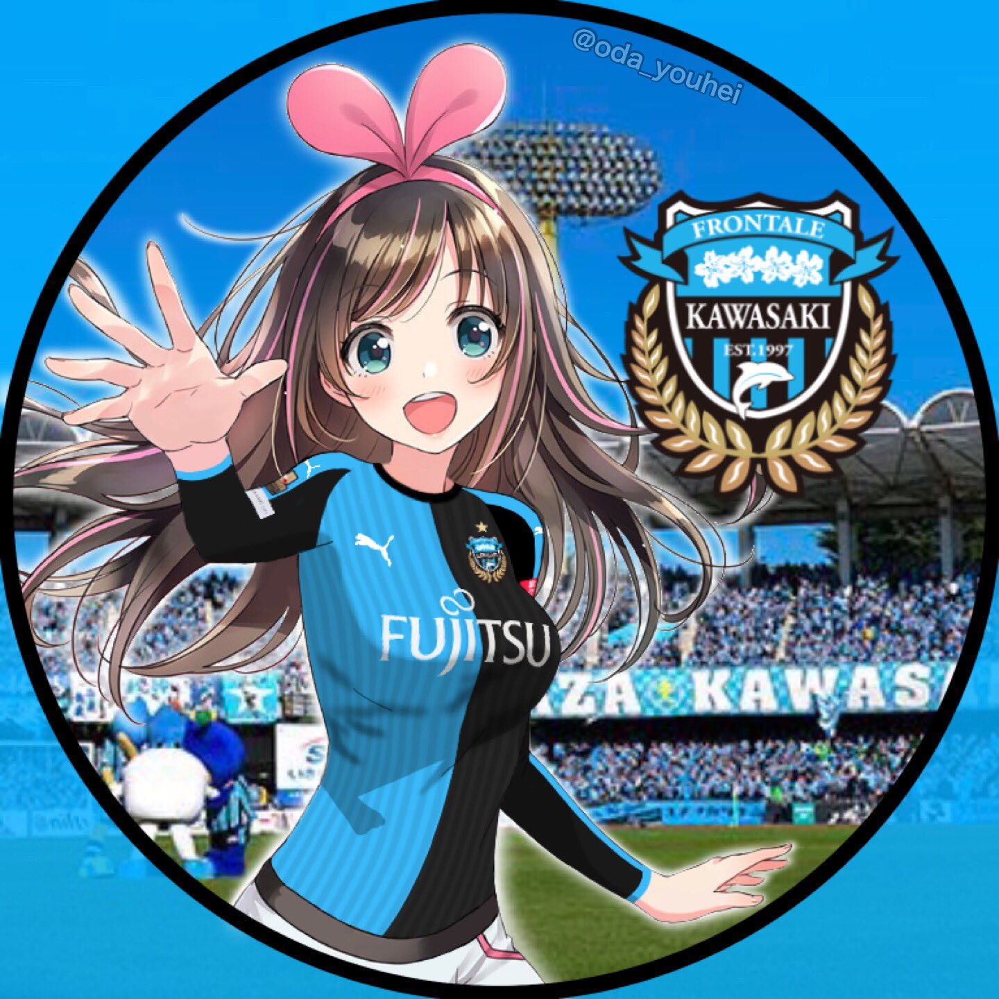 Newgamer 川崎フロンターレ キズナアイ バーチャルユーチューバーで ユニコラしたのは初です 明日の川崎戦 絶対負けませんよ なんとしてでも勝ち点3 全力で頂きます よろしくお願いします