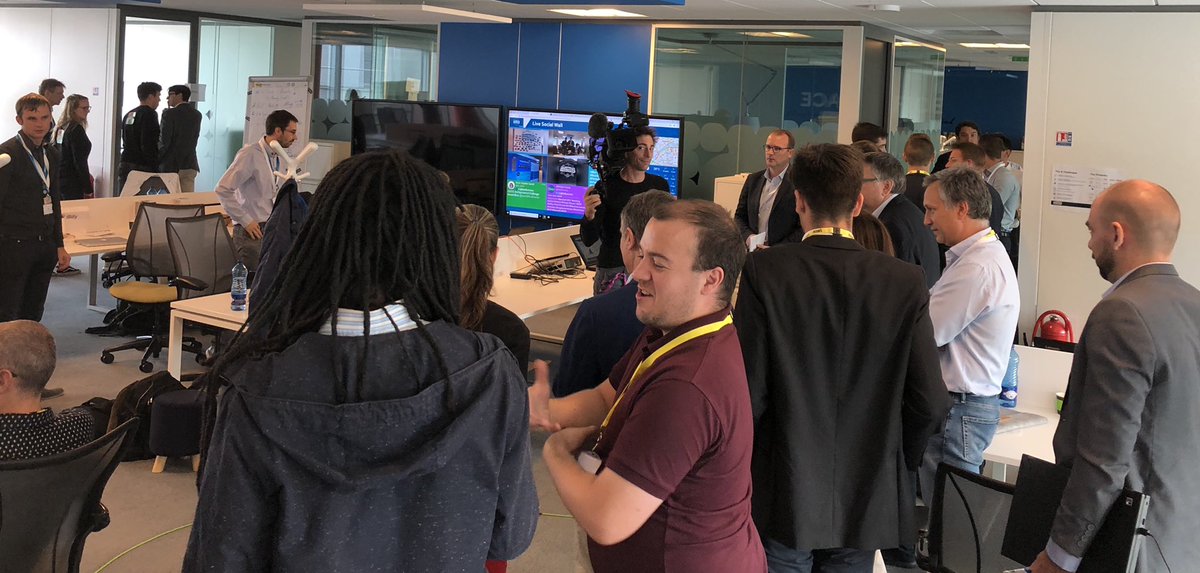 tommybourdin's tweet photo. Time is up ! Intense 48h with a lot of interactions and very very good value proposition to reinvent payment #ePaymentChallenge #Worldline https://t.co/Qz2A9Nw5jo