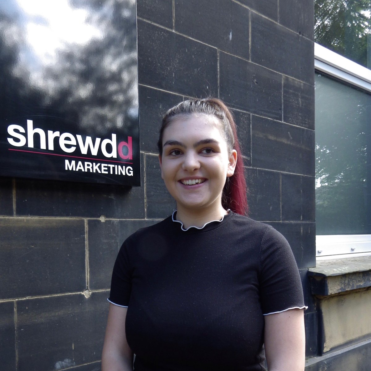 HudUniMedia's tweet photo. Great to read about recent Broadcast Journalism graduate Claire Woodhead's new job at @shrewdd!
https://t.co/ZjraVTAz0W https://t.co/HvFchZW47S