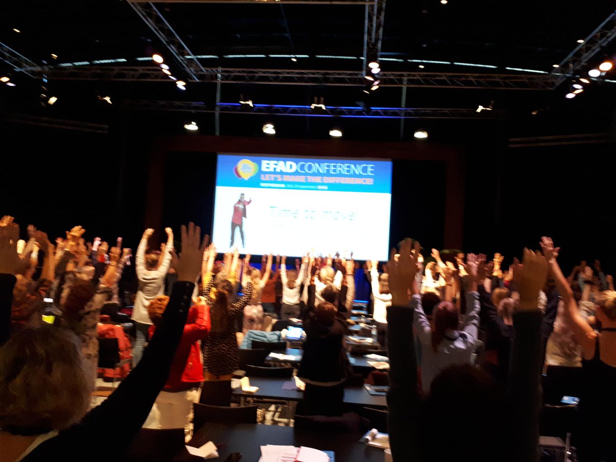 efad_org's tweet photo. #EFADConference is a place to be. #EFAD2018 https://t.co/WgADasqLLx