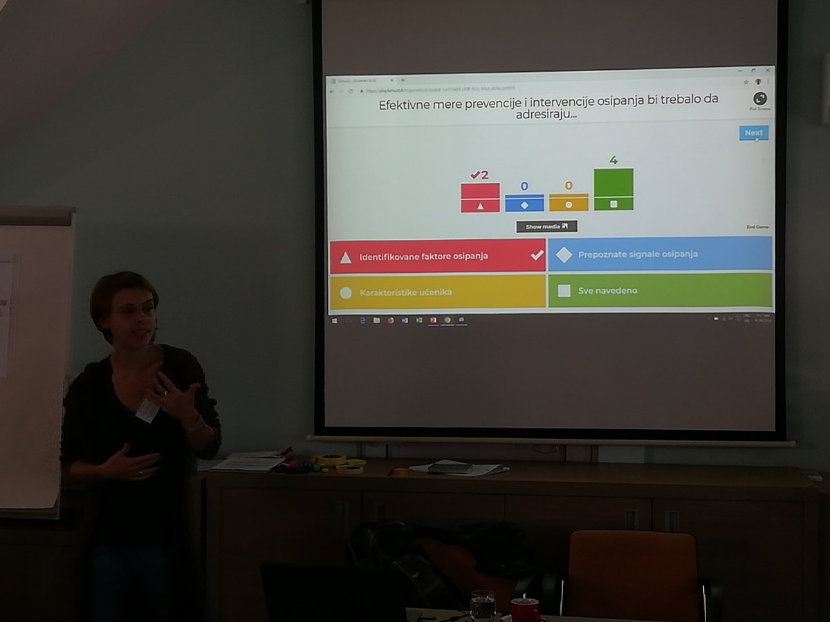 A danas se bavimo temom: Kako pružiti podršku i osmisliti aktivnosti za učenike koji su u riziku od osipanja. Više o samom programu obuke: zuov-katalog.rs/index.php?acti…

#KVIS #KVISnaBIS