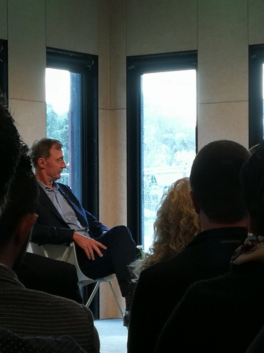 mattbodley's tweet photo. Really interesting listening to the innovative Craig Heatley, founder of Sky TV and what he went through to turn it into a reality @unfiltered_nz @millarcjake https://t.co/Ty86srcrJD