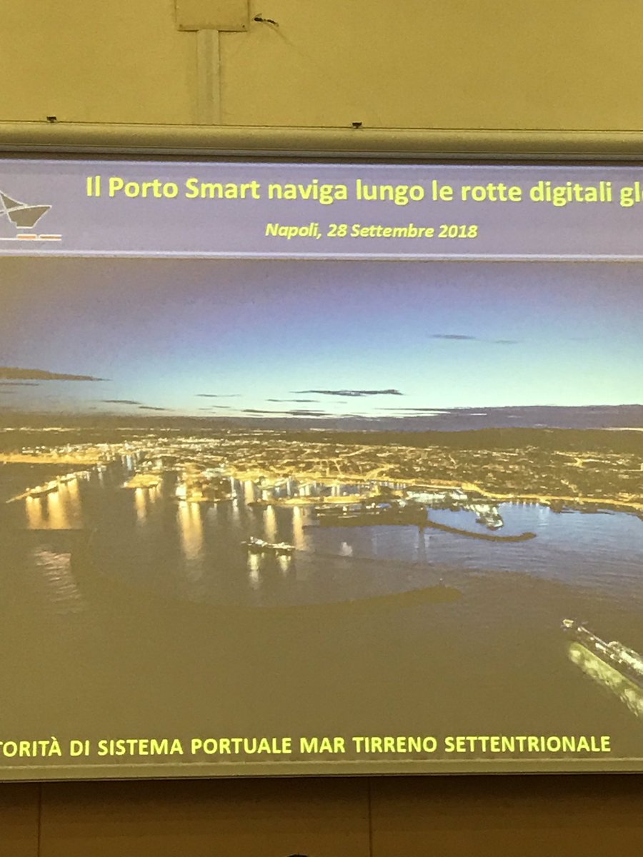 MaurizioMilazzo's tweet image. #NaplesShippingWeek  the IBM Blockchain platform can support and certify Port 4.0 data integration with a logistic view and the security view, supporting the Smart Port evolution based on IIOT.