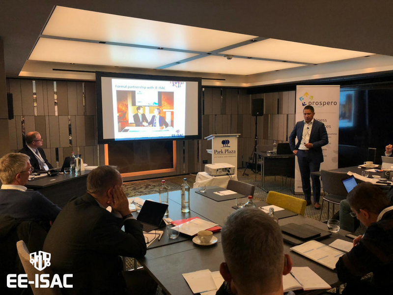 EE_ISAC's tweet photo. Big thank you to @ProsperoEvents for having #EEISAC spread awareness on the importance of #cybersecurity in #European #Energy https://t.co/0GXnCTiJeZ