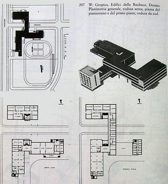Bauhaus  Architecture drawing Architecture graphics Bauhaus