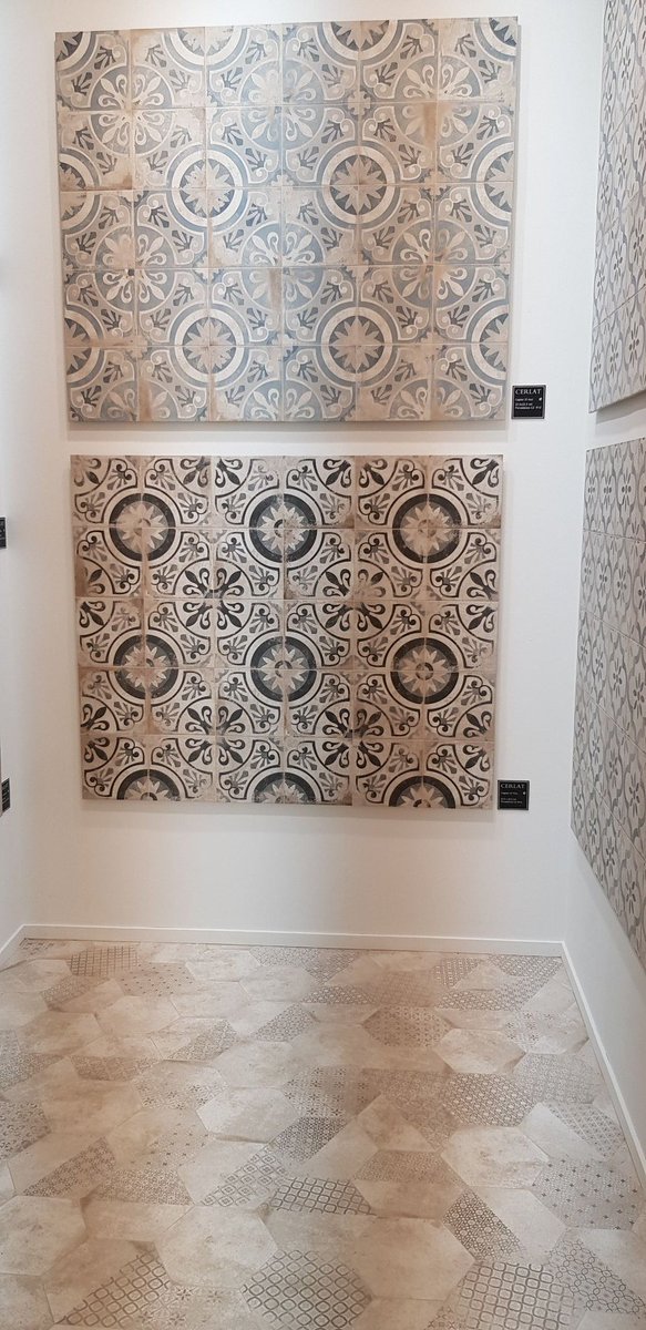 CeramicSystems's tweet image. New ranges that we've chosen from #Cersaie2018. They'll be winging their way to us very soon. Watch this space for more 
#tiles #porcelain #designers #developers #patterntiles