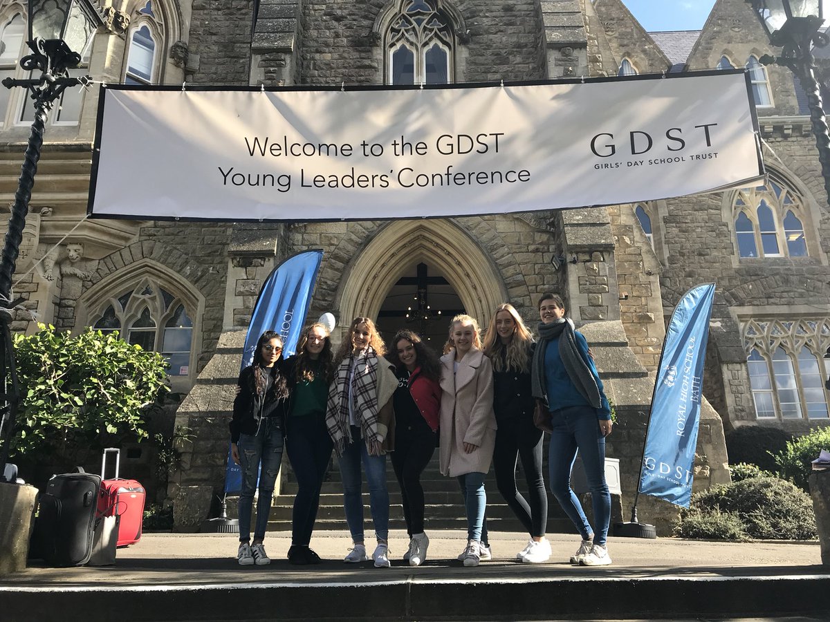 We’re in Bath for the @GDSTSkills Young Leaders’ Conference. Looking forward to the weekend!