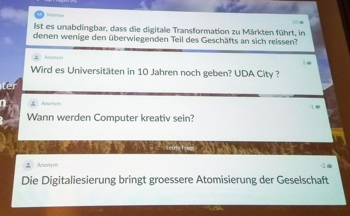 GR_4o's tweet photo. Publikumsfragen zur Panel Diskussion am #DDF18 https://t.co/wCwWSCnWhY