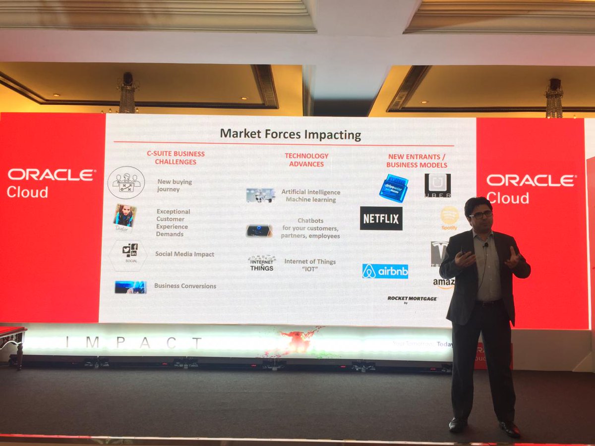 Oracle_India's tweet image. We are wrapping up with the top 5 takeaways to optimise omnichannel #CustomerExperience! Here&apos;s Naval Khosla, Sr Director, Sales Consulting, Customer Experience, turning up the SaaS! #LetsGetSaaSy #OracleImpact