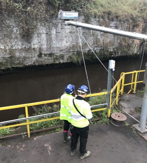 EMRegIndEA's tweet photo. We’ve been in #Scunthorpe to take a look at the £800K investment @BritishSteelUK have made in their emission points to protect local water courses from oil. #RegulatingIndustry #BottesfordBeck #WaterQuality https://t.co/KrsAsBQogB