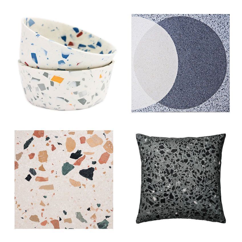 ELLEDecoUK's tweet photo. Terrazzo: invented by Italians in the 16th century, and looking good ever since! Check out our #bestbuys #EDloves https://t.co/ilSP2A59ge https://t.co/jXoP7GXbrO