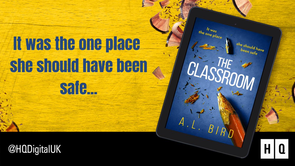 HQDigitalUK's tweet photo. 📣🚨 Get The Classroom, the most gripping thriller of the year from @ALBirdwriter today! #Thriller #amreading 📣🚨 
 Available on https://t.co/P3GozHPLS4 https://t.co/Y9us63GQK2