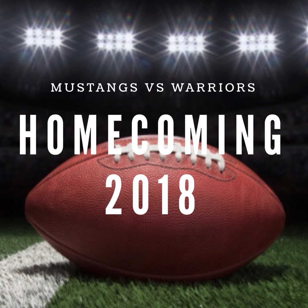 FellowshipAca's tweet photo. Come watch the Mustangs beat the Warriors next Friday at Homecoming. Tickets are on sale now!  Hope to see you there! 
When: October 5, 2018 @ 7:30pm
Where: Southwest Christian School 7001 Lake Benbrook Dr. Ft. Worth 76123 https://t.co/d6pgYPtD0I