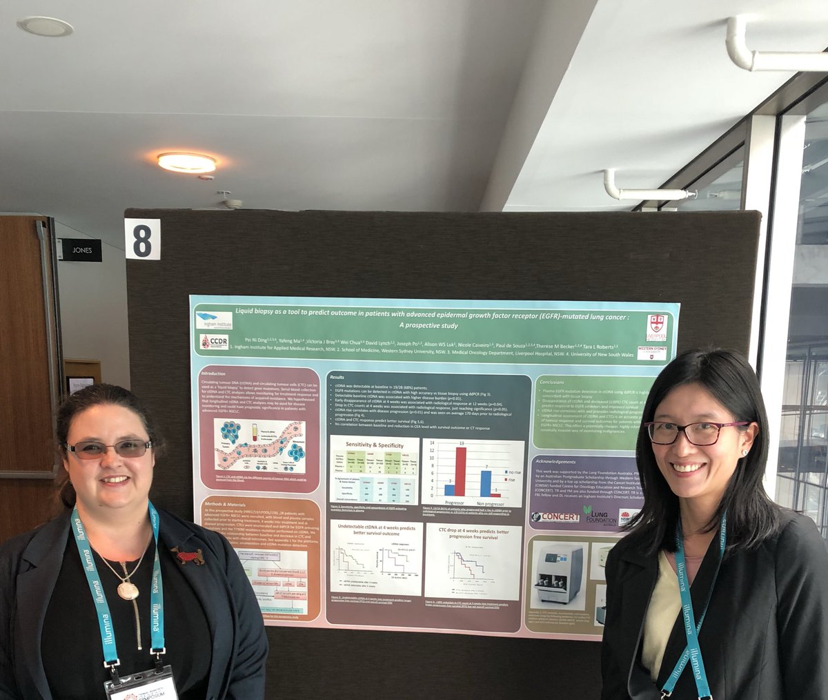 Pei Ding (@peini_ding) on Twitter photo Great meeting with so many inspiring talks last 2 days. Looking forward to the meeting next year! Photo with my supervisor <a href="/DrTaraLRoberts/">Tara Roberts</a> in front of our poster #TAS2018 #liquidbiopsy Great meeting with so many inspiring talks last 2 days. Looking forward to the meeting next year! Photo with my supervisor <a href="/DrTaraLRoberts/">Tara Roberts</a> in front of our poster #TAS2018 #liquidbiopsy