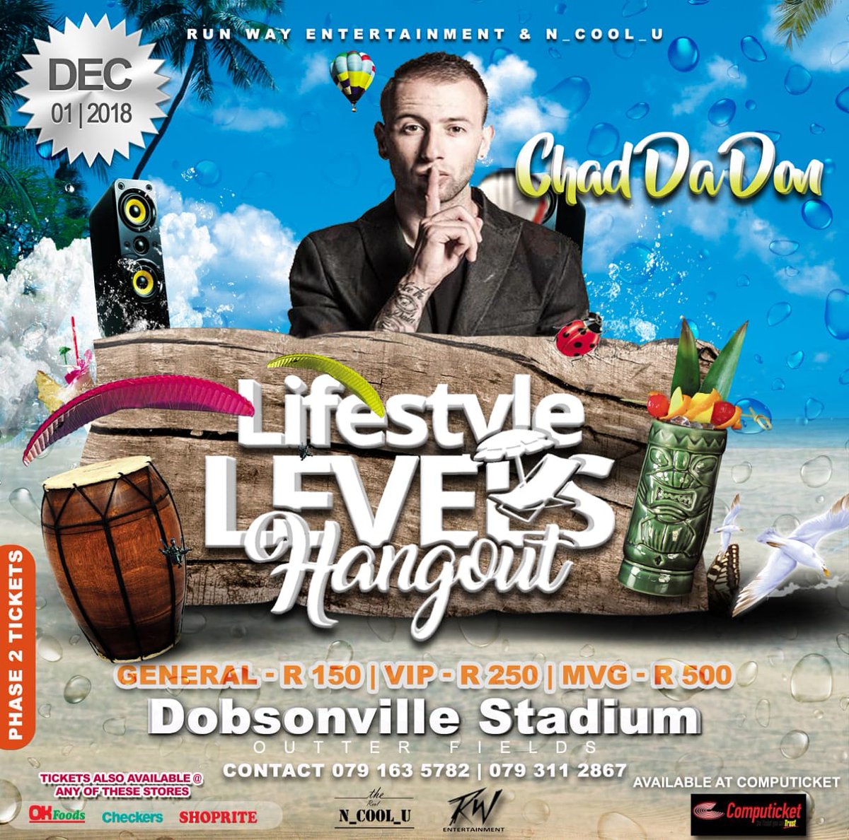 LifestyleLevels's tweet photo. Are You Guys Ready For Mr #Fede 😎🔥

Welcome @ChadDaDon To The Hangout 💃🔥

MAKE SURE AFTER WORK/SCHOOL/MEETINGS YOU GO TO YOUR NEAREST COMPUTICKET AND GET YOUR TICKETS ASAP!! 🔥🔥🔥 YOU DONT WANNA MISS OUT 😎🔥

#LifestyleLevelsHangout https://t.co/KL7y3yhFSK