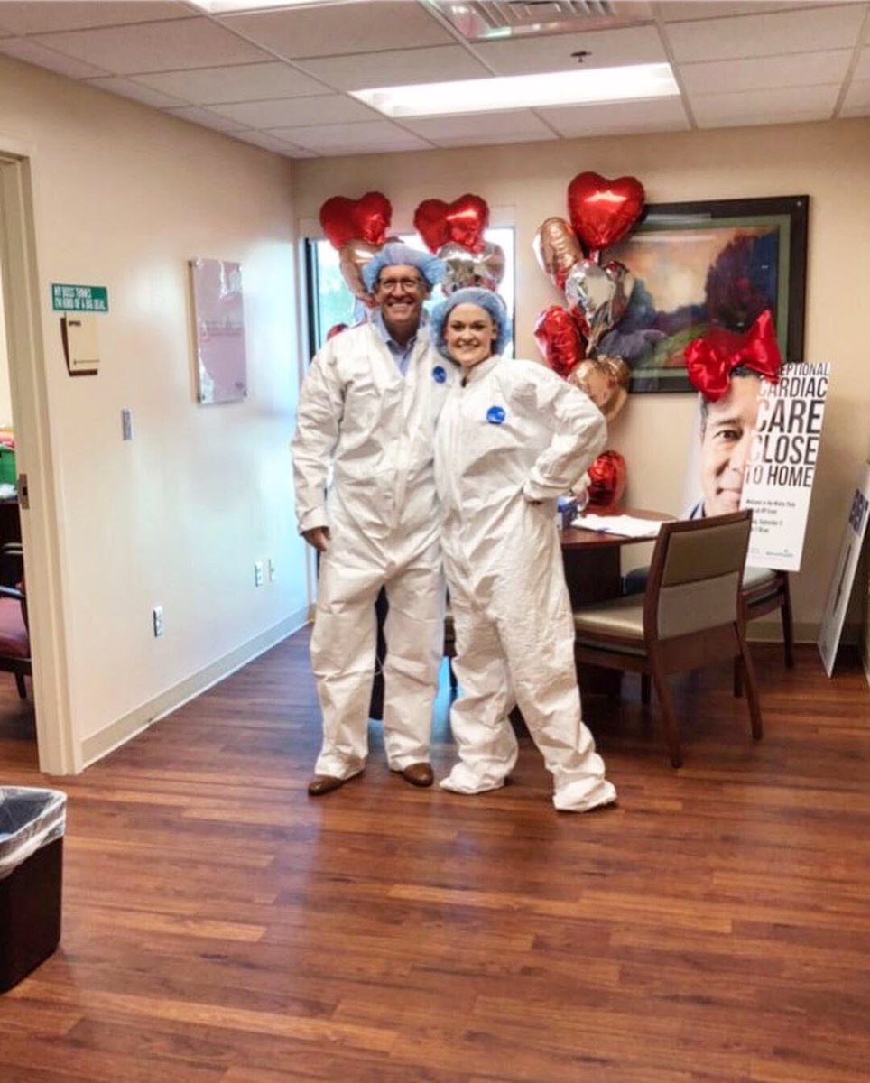 AdventHealthCFL's tweet photo. Check out our CEO Eric Stevens at Winter Park Memorial! Eric stopped by to round with the team and jumped right in. It’s making us miss town halls!! #welovetodance #feelingwhole https://t.co/oKBJxJuRoi