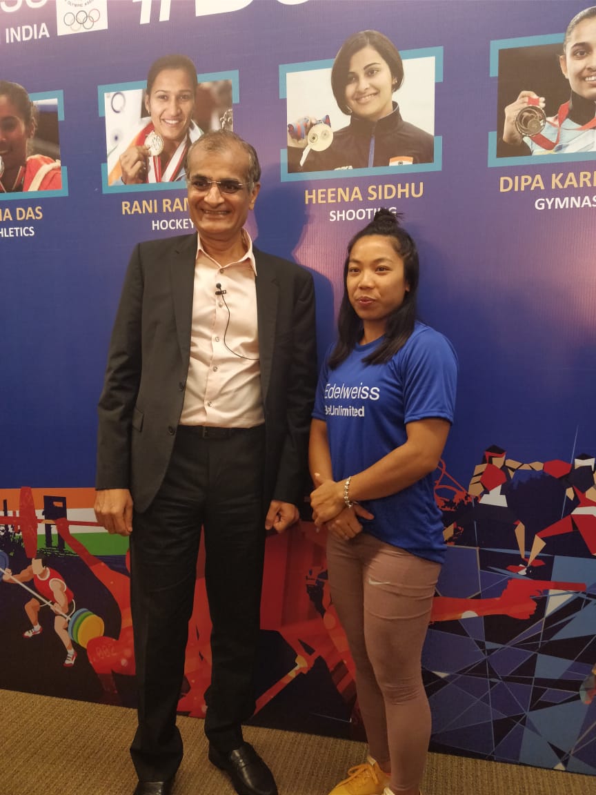 rasheshshah's tweet photo. What a lovely opportunity to meet and hear the stories of these great athletes - hima das, rani rampal, heena sidhu and mirabai chanu - great athletes and great human beings. Very inspiring https://t.co/DV7Iw8bLKb