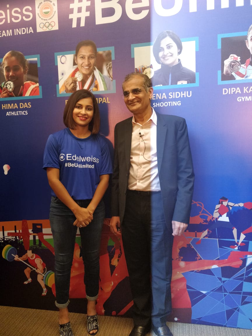 rasheshshah's tweet photo. What a lovely opportunity to meet and hear the stories of these great athletes - hima das, rani rampal, heena sidhu and mirabai chanu - great athletes and great human beings. Very inspiring https://t.co/DV7Iw8bLKb
