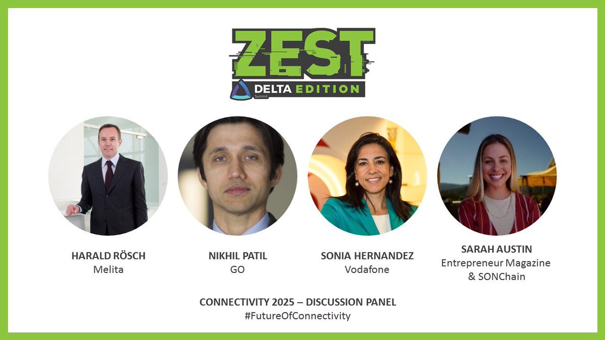 MCAMalta's tweet photo. We are pleased to announce a discussion panel moderated by Sarah Austin Writer for Entrepreneur Magazine &amp; CMO @ SONchain.
#futureofconnectivity
@ZESTMalta18 
@Delta_Summit https://t.co/1BKwiwcOA9