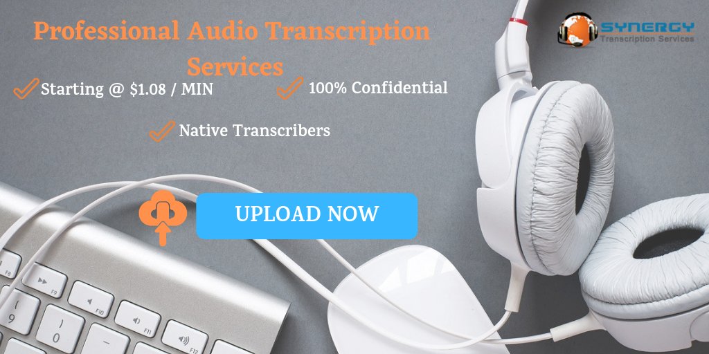 SY_Transcript's tweet image. #Professional #audiotranscription services start from @ $1.08 / min
Upload Your Audio File
Pay Online
Get Transcription via Email.
100% Satisfaction Guaranteed!

#translation #translating #AudioTyping  #dictation #legal #wordprocessing #business #USA #University #mp3 #NewJersey