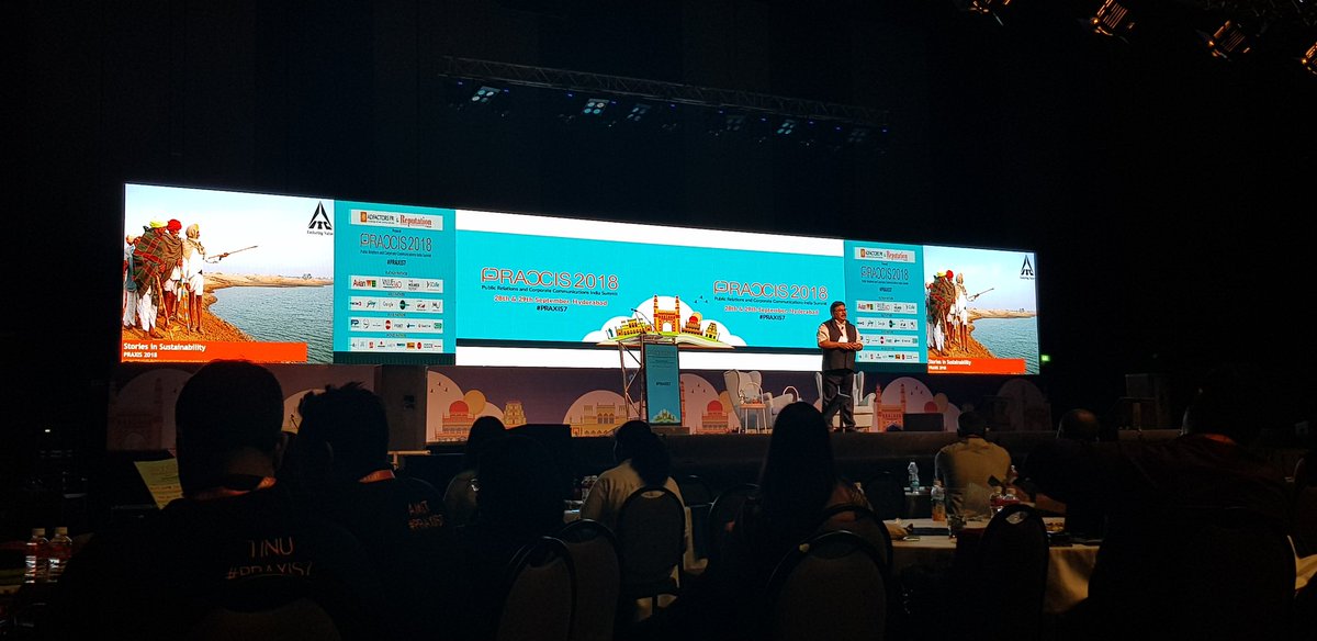 Lobo_Reenal's tweet photo. The 2nd Keynote presented by @nazeebarif on Stories of Sutainability #Praxis7 https://t.co/dEwWcVUsAu