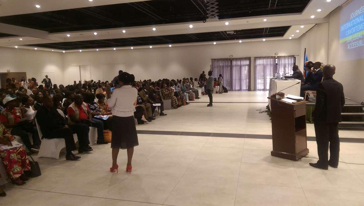 CoalitionGnd's tweet photo. #28S: Présentation des évidences de l'étude @Guttmacher sur le #avortements provoqué et soins après avortements en #RDC
#Article14RDC
#Sept28
@afiamama @abefnd_rdc  @MSFcongo @IpasOrg @safe2chooseFR @IPPFAR @tunawezacongo @MdM_France https://t.co/KD5Ext6tRk