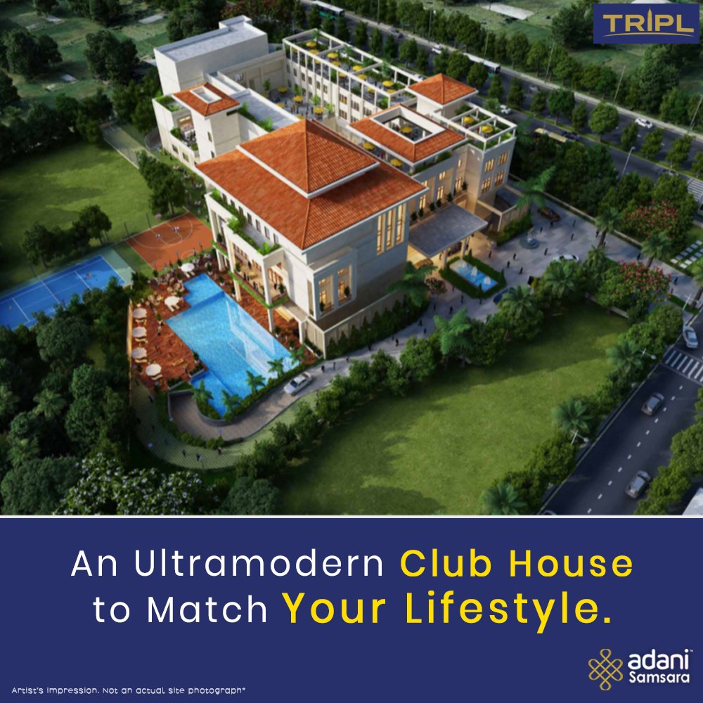 tripl_official's tweet photo. The ultramodern Clubhouse at Adani Samsara offers its members a recreational and networking opportunities that come with a rare pedigree refined over decades.
Website: https://t.co/SYxVwoQ15i
Call: +91 92666 65525 https://t.co/7XJpntUNs8