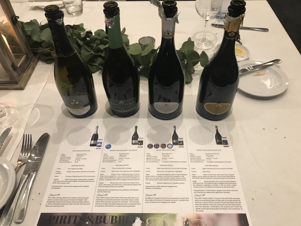 spiritsbubblsSA's tweet photo. Chocolate and Prosecco? Yes please? A wonderful accompaniment to a wonderful drink! #calogera #masottinawine #masottina #spiritsandbubbles #bubbles #pursuitofhappyness #drydockparkhurst @UvekaR @Jules_nai187 @Masottina_Wines @drydockliquor https://t.co/BjeovoYt2v