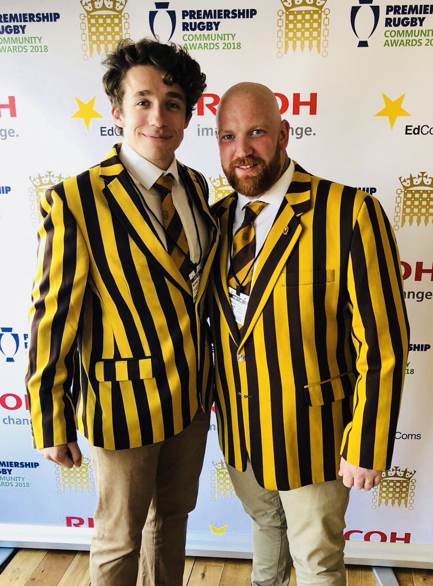 The <a href="/MillHillRFC/">Mill Hill Rugby Club</a> gents looking dapper in their bespoke Voodoo Blazers 🔥