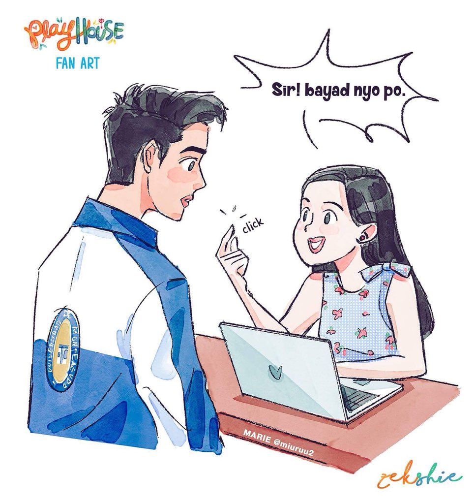miuruu2's tweet photo. This was such a cute scene! Yihee! nakakakilig! I'm so excited to see more of them together on PH! 

ZekShie fanart by yours truly

#PlayHouseQuickEscape 
#ABSCBNBallFanFave Donny Pangilinan
#ABSCBNBallFanFave Kisses Delavin
#PushAwardsDonKiss 
@donnypangilinan @delavinkisses https://t.co/0XhhiG4Gb7