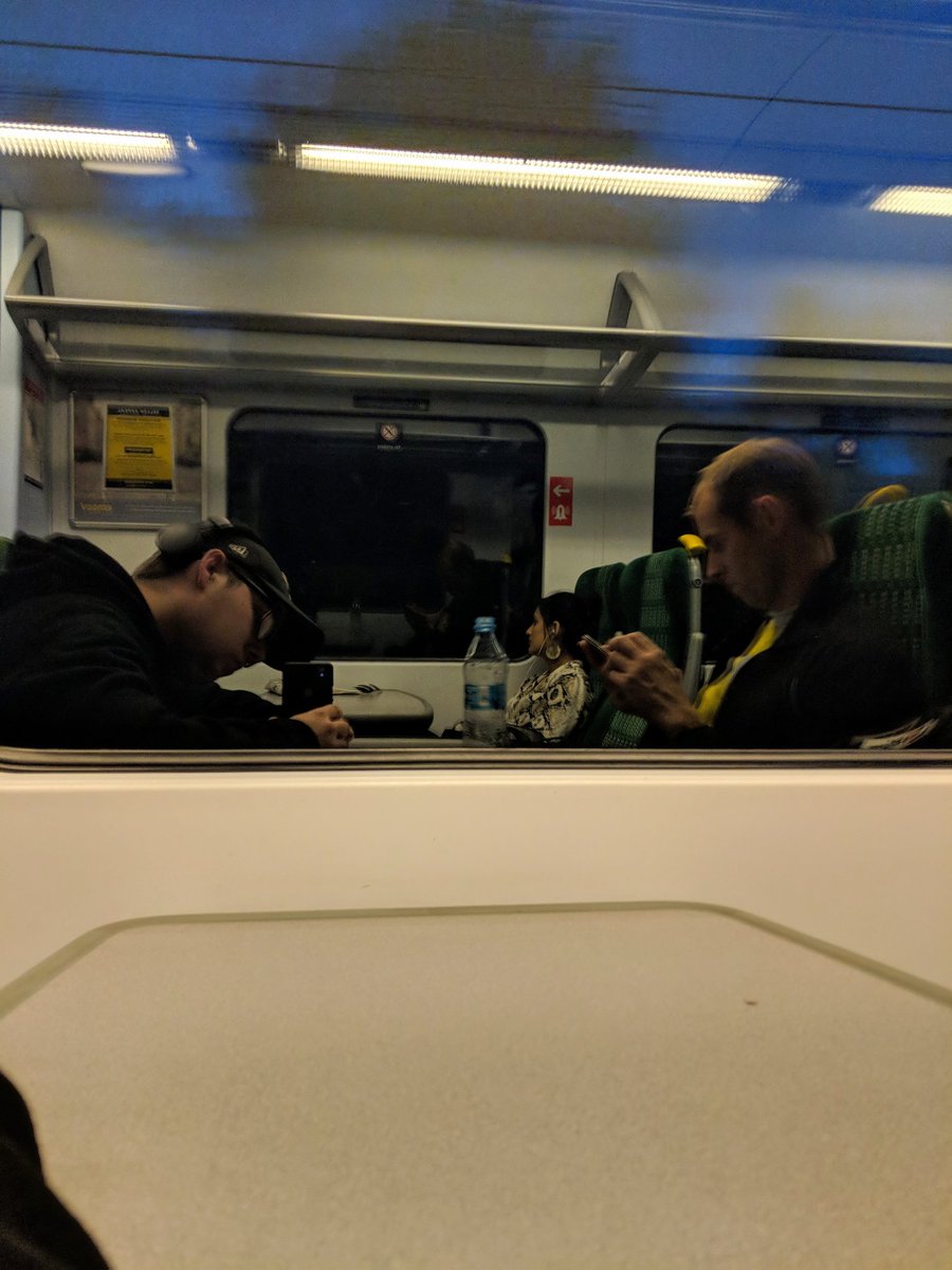 EthanRichy22's tweet photo. One thing I heavily identify with British culture, is public transport and trains specifically... Also the use of phones and being plugged in to our phones away from the world. @ComCultureID #CCI https://t.co/9hsqiX8gRK