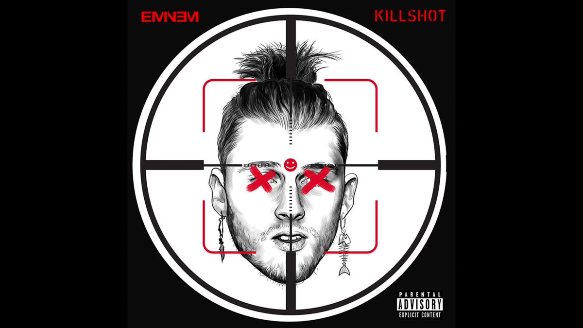 EmineminfosFR's tweet image. #KILLSHOT d'Eminem vient de dépasser #RapDevil de MGK en nombre de vues sur YouTube. La vidéo est sortie 10 jours plus tard, et sans clip.