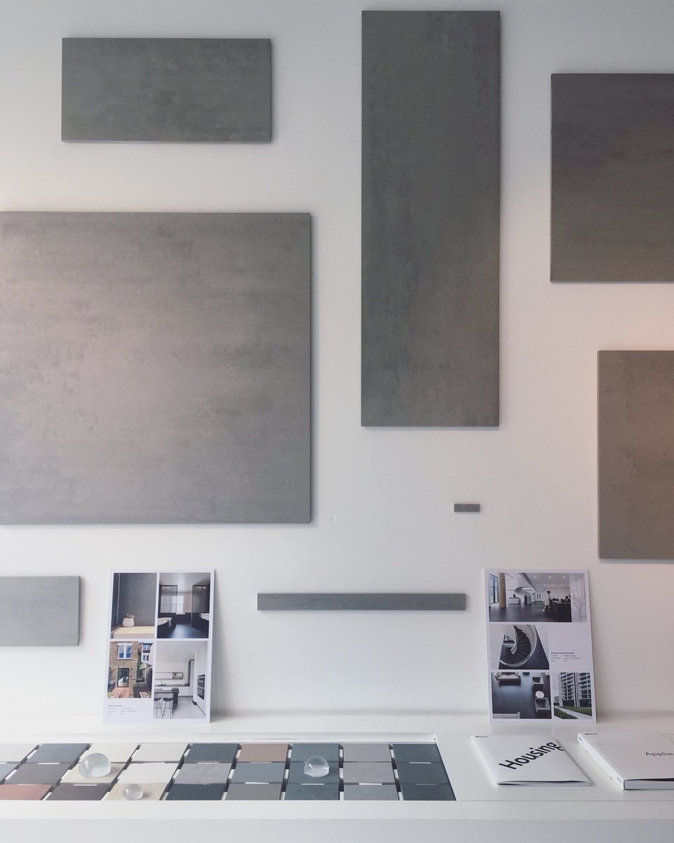 #milkhomes #showroomvisit to @mosatiles in #Clerkenwell looking for some large format bathroom tiles for one our local residential projects...
.
.
#mosatiles #tileshowroom #bathroomtiles #ceramictiles #tilesforarchitects  #shoreditcharchitect