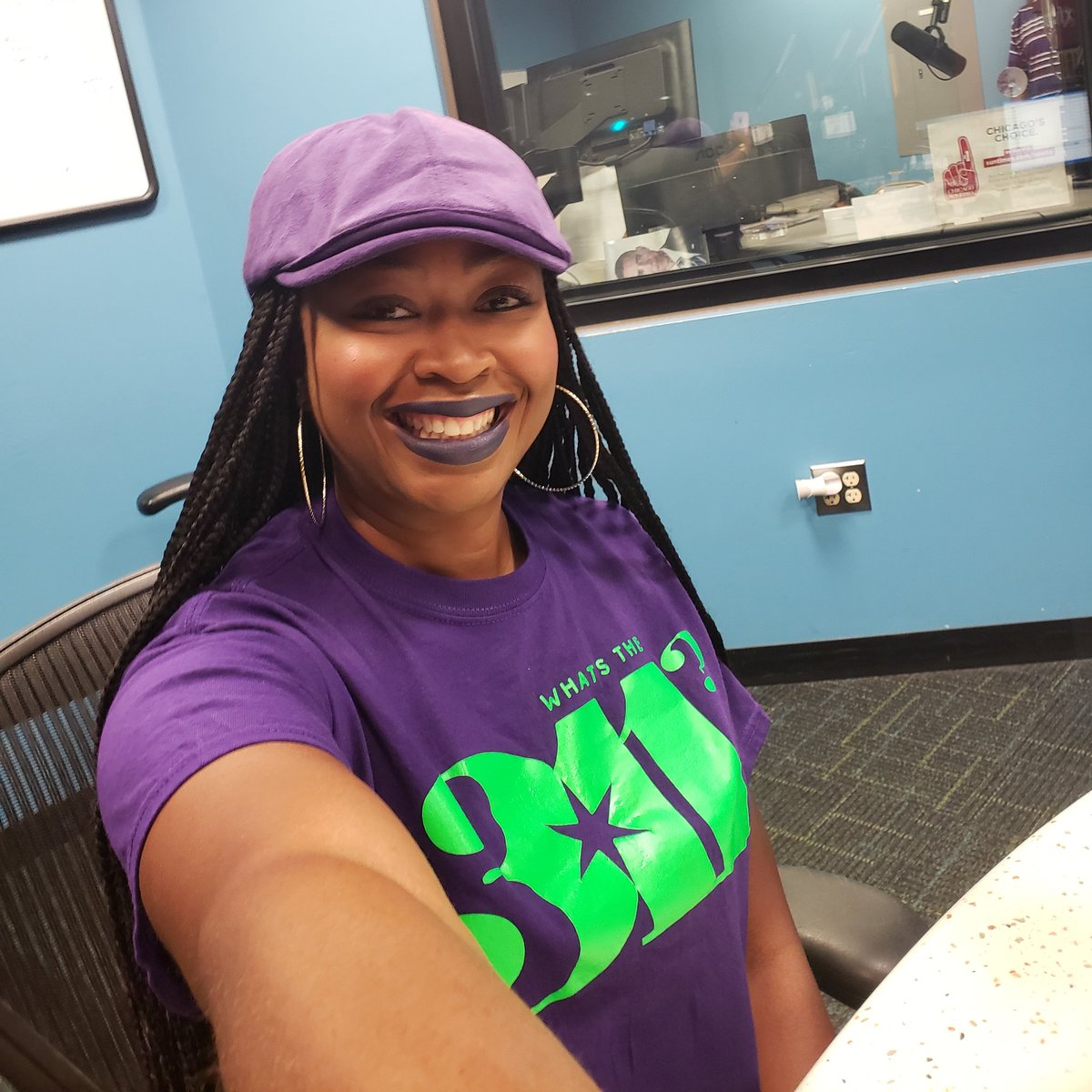 Let's get our talk on! Day 5 of serving as co-host on the Maze Jackson show on The Talk of Chicago 1690AM. 
Whatsthe311
