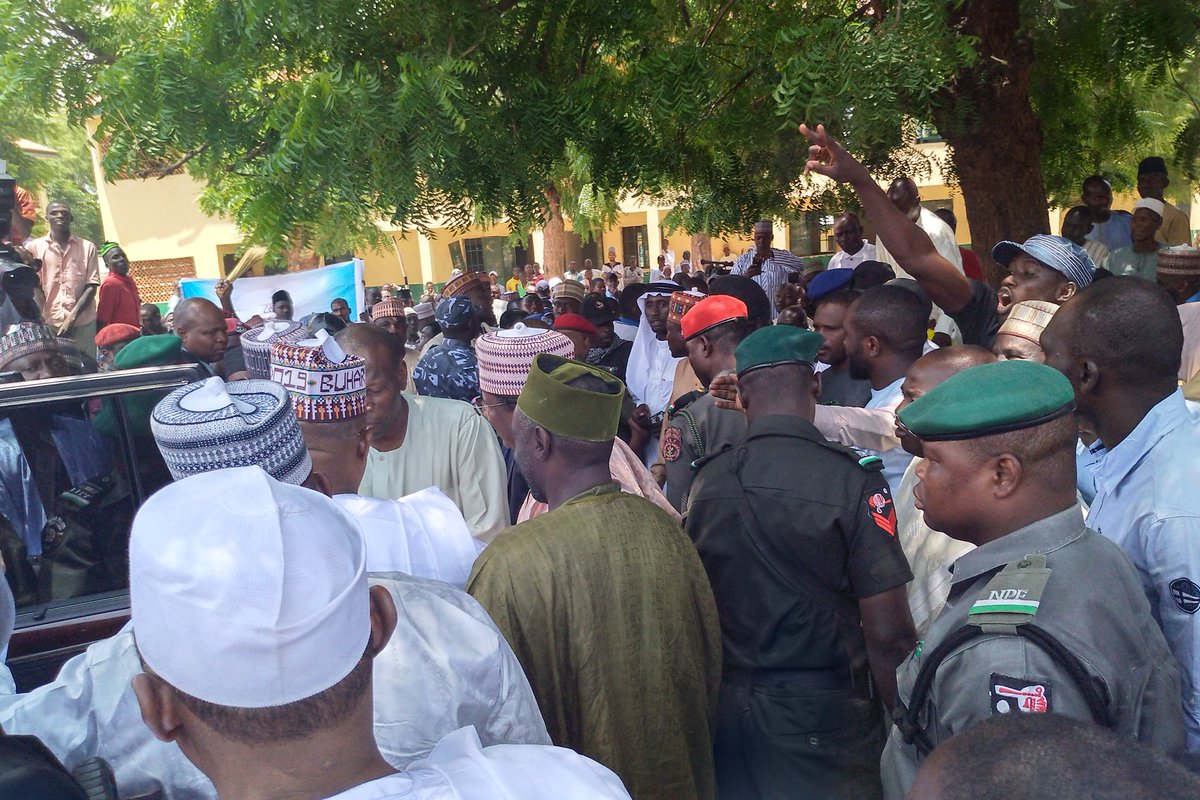 DanBorno's tweet photo. #Lamisula Ward in #Maiduguri @GovBorno @KashimSM Ward all lined up to be counted in support of @MBuhari
CC: @OfficialAPCNg @BashirAhmaad https://t.co/iWS8UCMfYQ