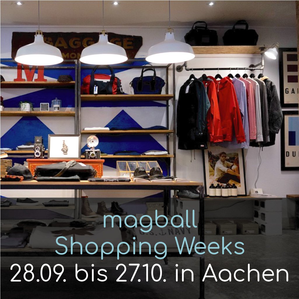 ShoppingLabAC's tweet photo. Kennt ihr schon das Aachener Start-Up magball?
Findet in der Innentstadt mit der magball-App virtuelle Gutscheine für lokale Geschäfte und löst diese vor Ort für tolle Rabatte ein. Vom 28.10-27.10. exklusiv in Aachen.
https://t.co/O3kImRBP1O
#einzelhandel #Digitalisierung https://t.co/LnO10nDnSX