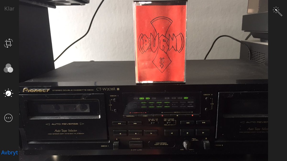 Hjortforce's tweet photo. #NowPlaying #Burn #SwedishMetal #80’s #Sandviken #NWOSHM https://t.co/bQbAw4BjkQ
