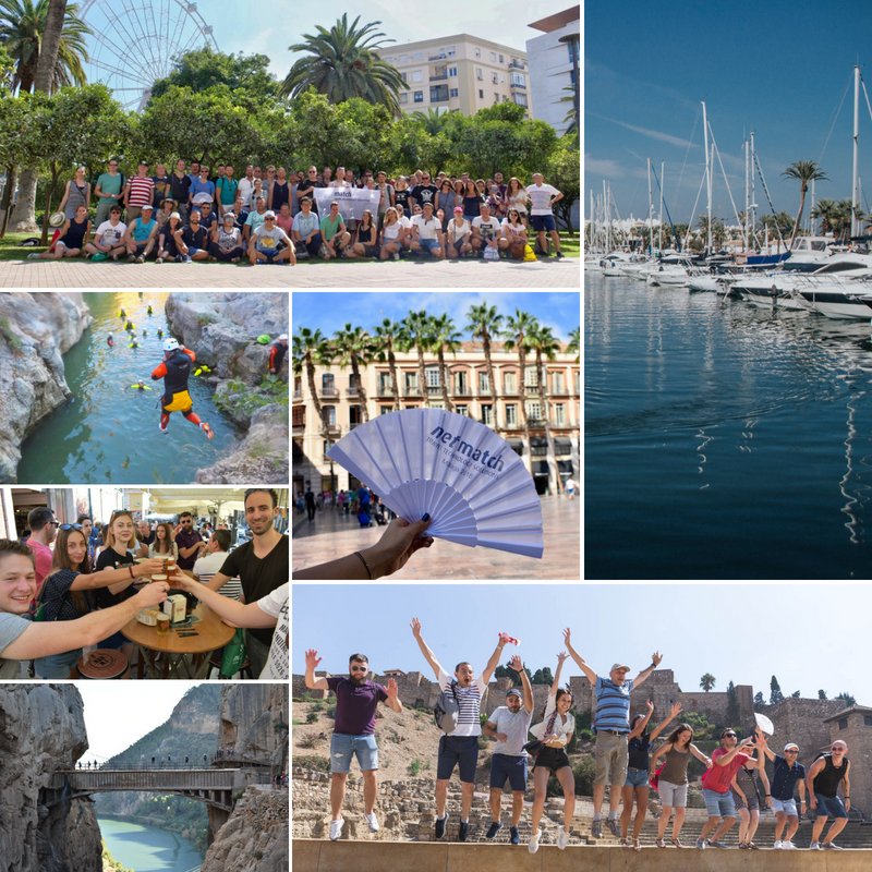 Swim suites, wine and tapas tasting, private bout tour, partying at a beach club – this is what daydreams are made of at the NetMatch offices these days. Last weekend we had a great company event in Malaga to celebrate our 20th company anniversary with 80 colleagues!