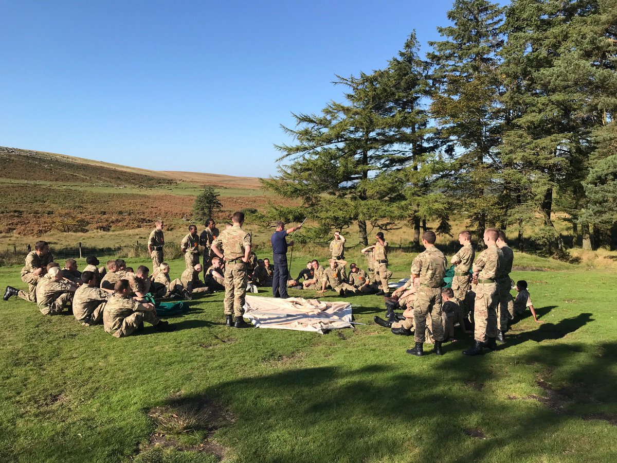 HMS_Raleigh's tweet photo. CORNWELL 13’s
Day 1 complete of Ex Hidden Dragon. The day started with The March In, Tent Build demo. After lunch an accompanied NavEx was completed to confirm map and compass skills. #cornwell13 #dartmoor #C2DRIL https://t.co/CJ55CFcmB2