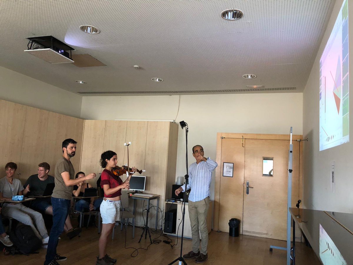 pedagogiaesmuc's tweet image. @TELMI_Project presentat als estudiants de pedagogia @esmuccat a l’assignatura de #DidàcticaInstrument