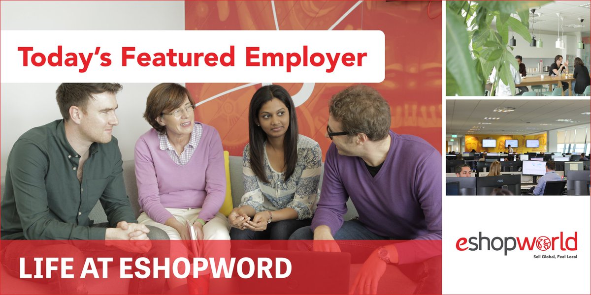 Today's featured employer is @eShopWorld! Check out more about the company here: siliconrepublic.com/employers/life… https://t.co/rEhNGwkYba