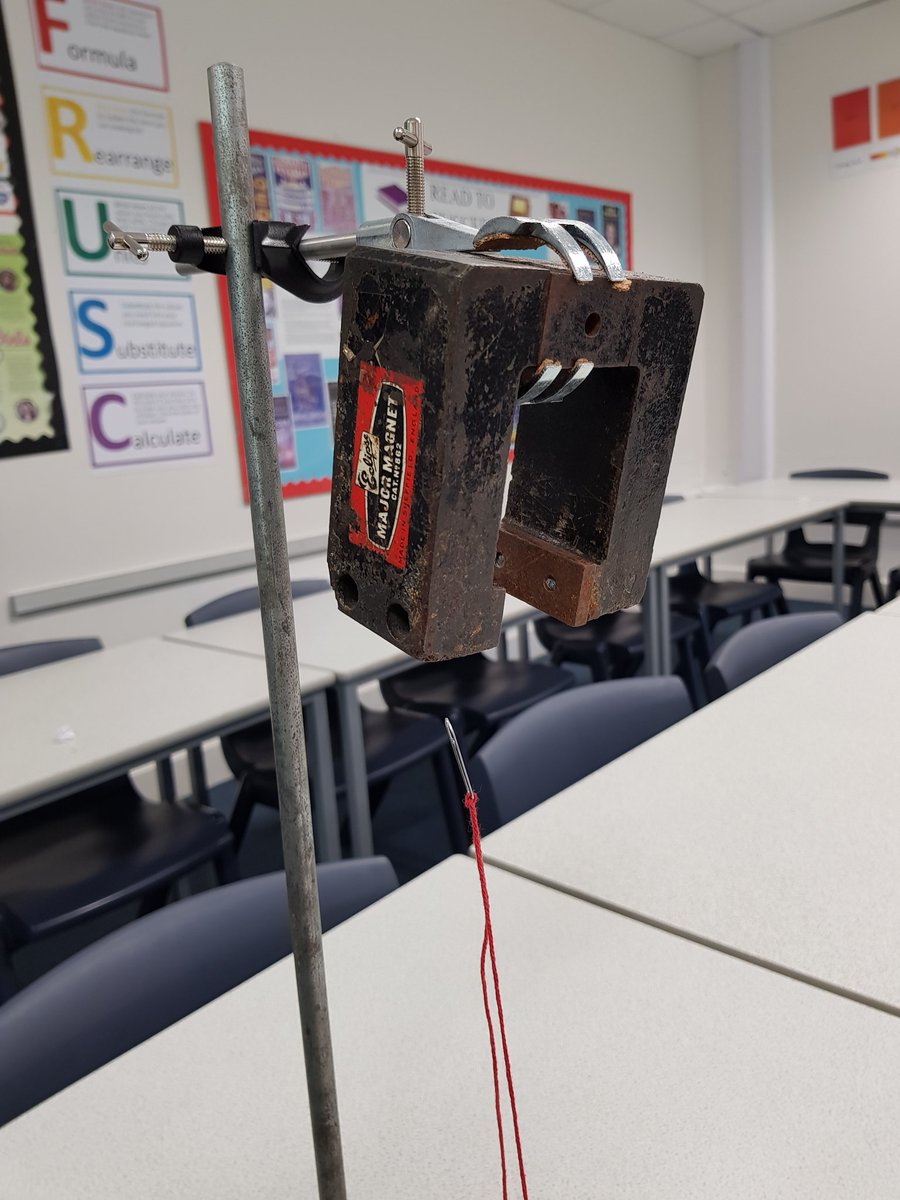 Floating paperclip is an oldie but such a goodie to start a discussion in #physics <a href="/richmondparkac/">RichmondParkAcademy</a> #STEM