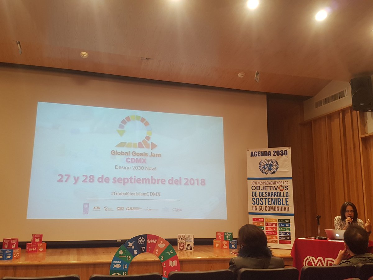 Elijahector's tweet photo. Un gran evento para aprender nuevas metodologías para fortalecer nuestro compromiso con las personas y el planeta.
#Agenda2030 #GlobalGoalsJam #GlobalGoalsCDMX
#Desing2030Now
@Agenda2030MX @PNUD_Mexico @MexicoSocial_ https://t.co/m9NaJSwJdP